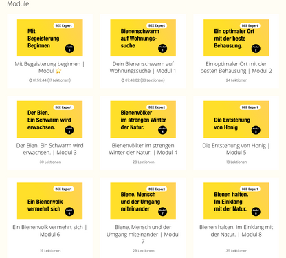 BeeExpert Ausbildung - Online Imkerkurs